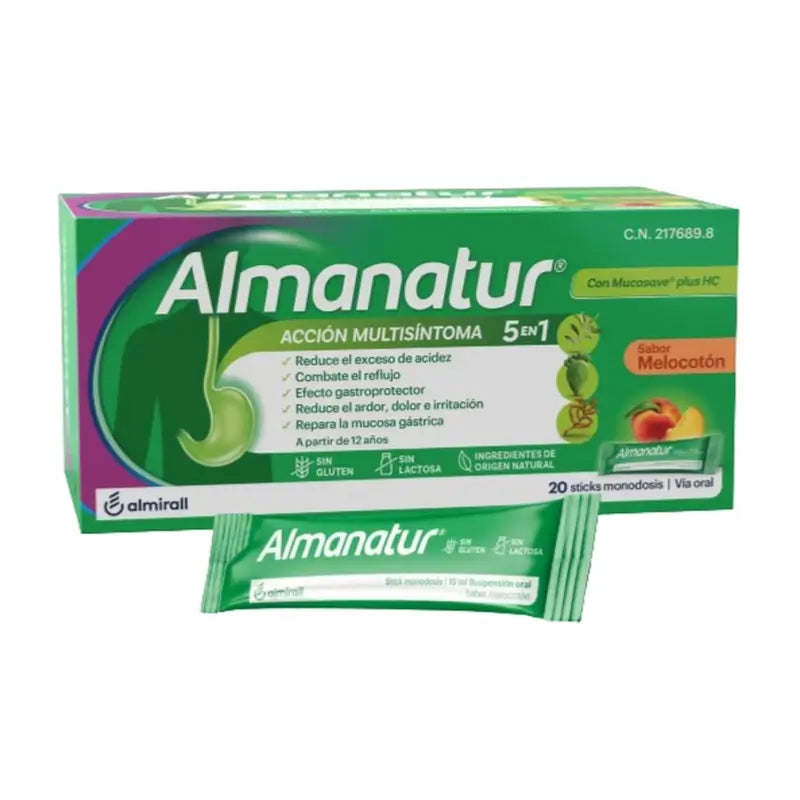 Almanatur Peach, 20 sachets