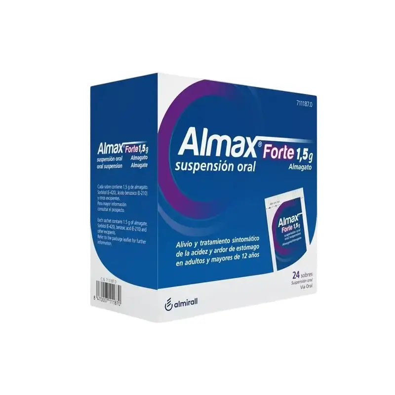 Almax Forte 1.5 g 12 sachets Oral Suspension