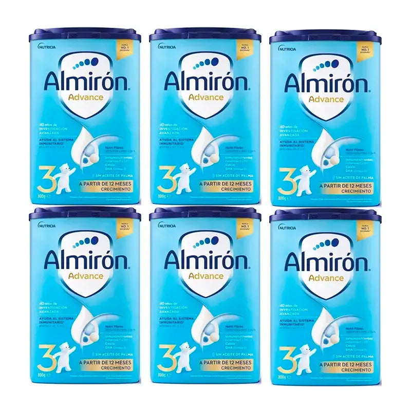 Almirón Advance 3, Pack 6 x 800g