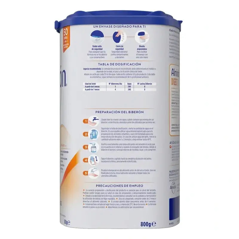 Almirón Advance Digest 2, 3 X 800 grams