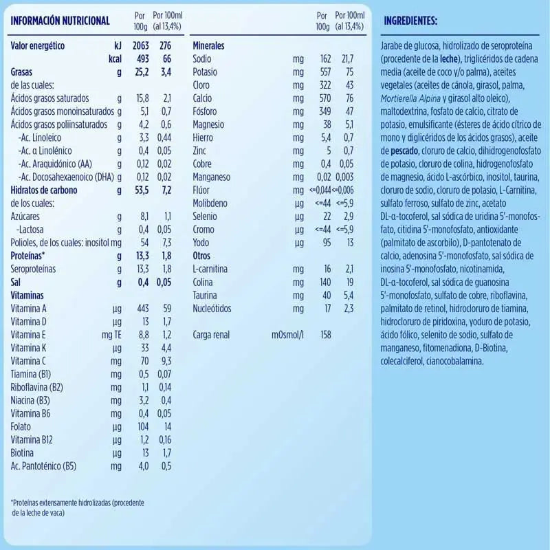 Almirón Hydrolysed, 6 x 400 grams