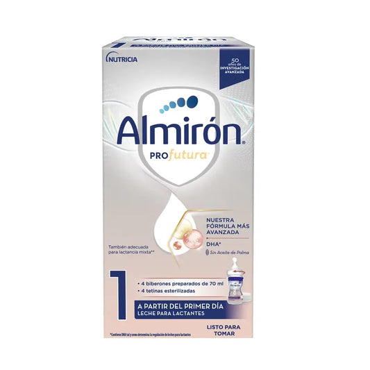 Almiron Profutura 1 Mini Bottle, 4 x 70 ml, 280 ml