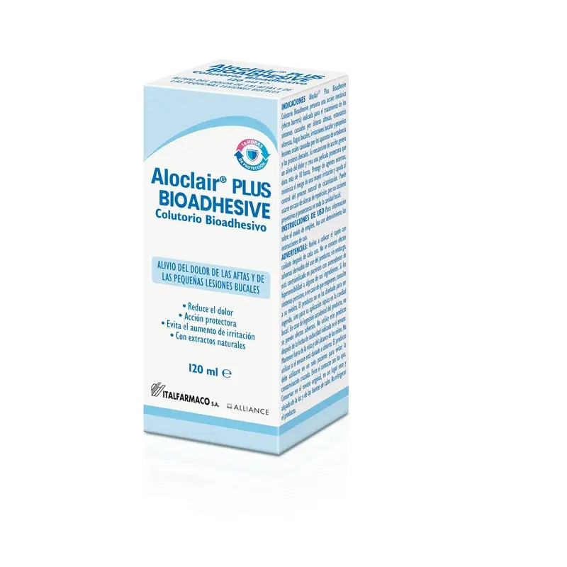 Aloclair Plus Bioadhesive Mouthwash, 120 ml