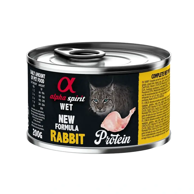 Buy Alpha Spirit Alpha Spirit Feline Rabbit Tin Box 6X200Gr at the best ...