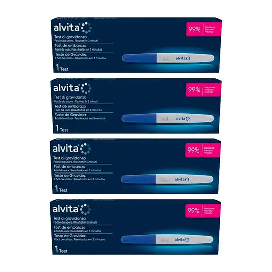 Alvita Pregnancy Test Pack 4 units