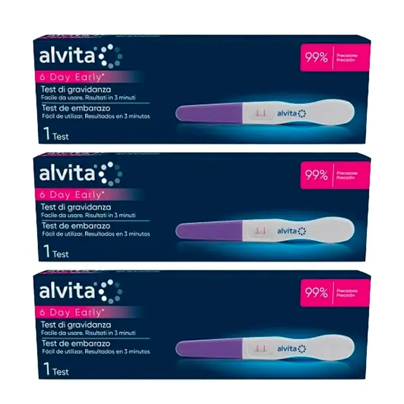 Alvita Ultrasensitive Pregnancy Test Pack 3 units