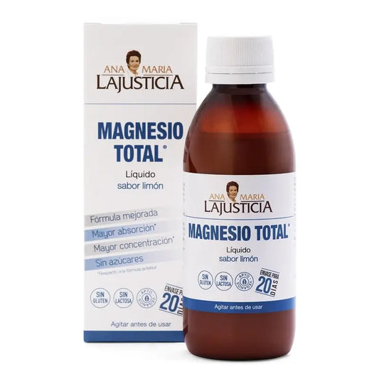 Ana Maria Lajusticia Magnesio Total lemon flavour, 200 ml