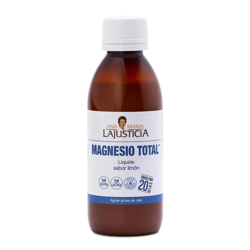 Ana Maria Lajusticia Magnesio Total lemon flavour, 200 ml