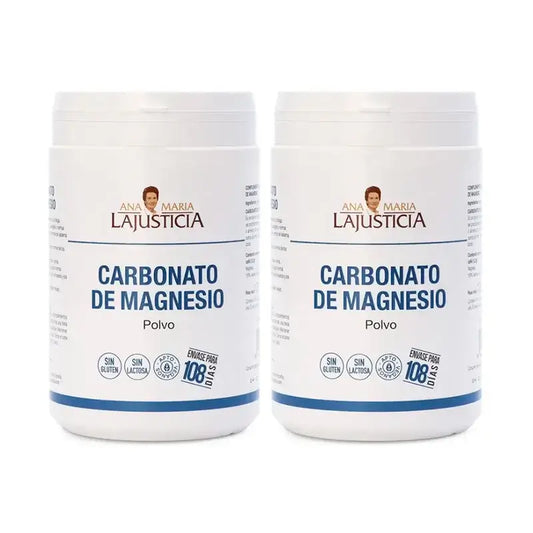 Ana Maria Lajusticia Magnesium Carbonate, Pack 2 x 130 Tablets - Powder
