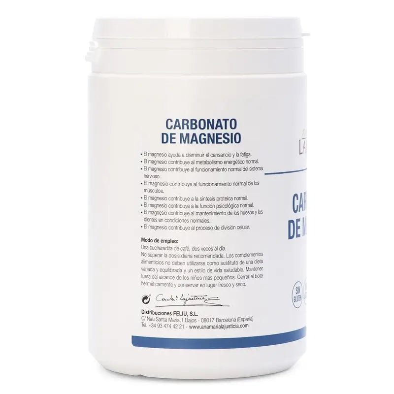 Ana Maria Lajusticia Magnesium Carbonate 130 tablets - Powder