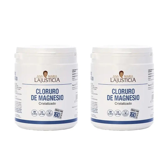 Ana Maria Lajusticia Crystallised Magnesium Chloride, 2x400 g