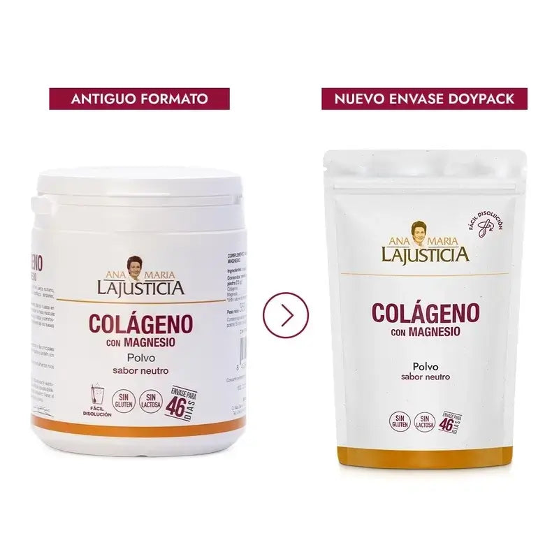 Ana Maria Lajusticia Collagen With Magnesium Doypack , 2x350 grams
