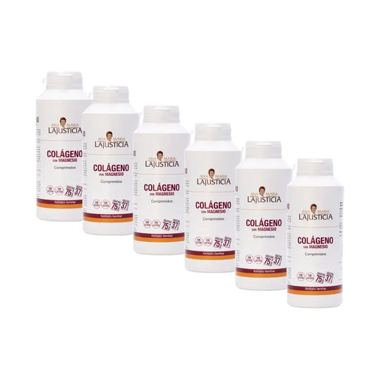 Ana Maria Lajusticia Collagen with Magnesium, Pack 6 x 450 tablets