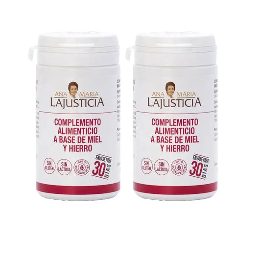 Ana Maria Lajusticia Iron with honey, 2x135 g