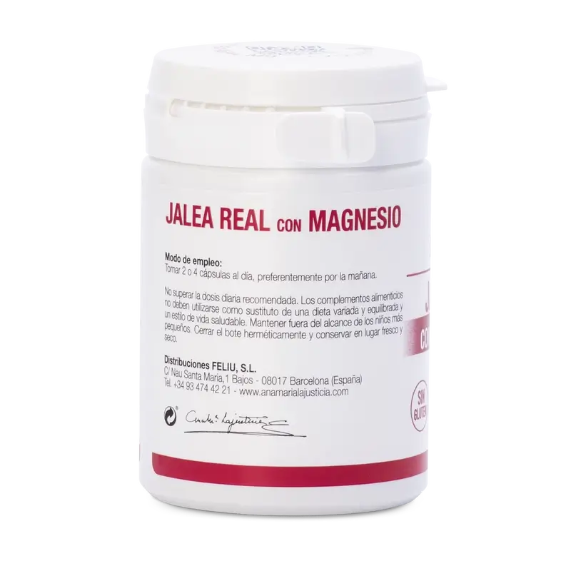 Ana Maria Lajusticia Royal Jelly With Magnesium 60Cap.