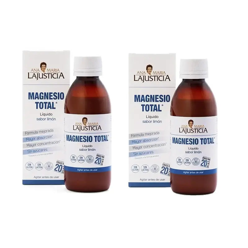 Ana Maria Lajusticia Magnesio Total Lemon flavour, 2x200 ml