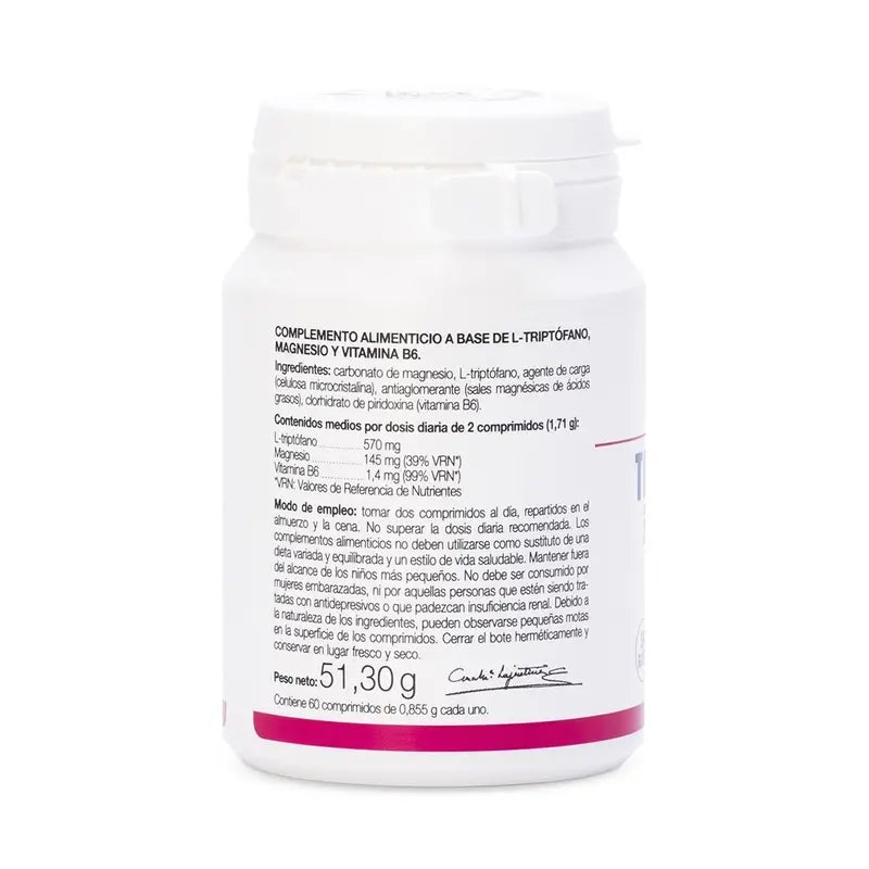Ana Maria Lajusticia Tryptophan with Magnesium + Vitamin B6, 60 tablets