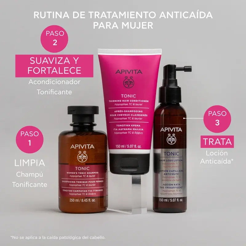 APIVITA Toning Conditioner for Weakened Hair with Sea Buckthorn & Laurel 150 ml