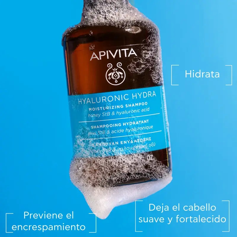 Apivita Apivita Hyaluronic Hydra Moisturising Shampoo, 250 Ml