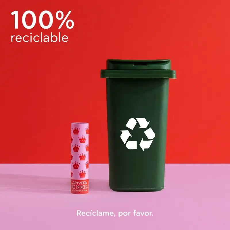 APIVITA Bee Princess Lip Balm with Apricot 4,4 g