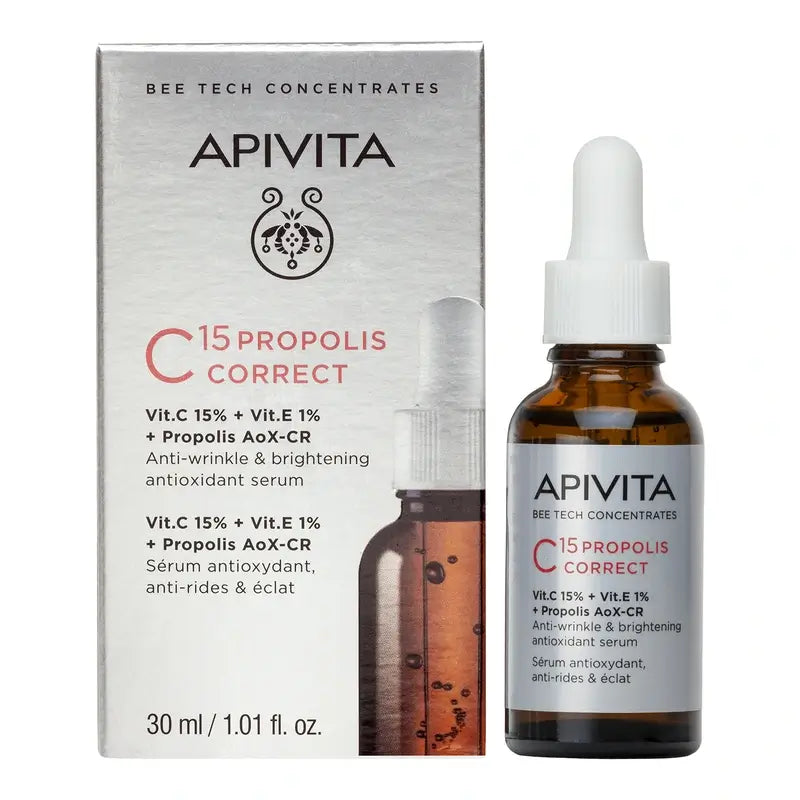Apivita C15 Propolis Correct Corrective Serum, 30 ml