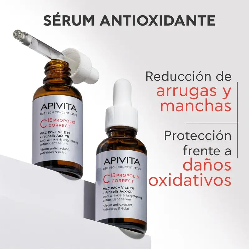 Apivita C15 Propolis Correct Corrective Serum, 30 ml