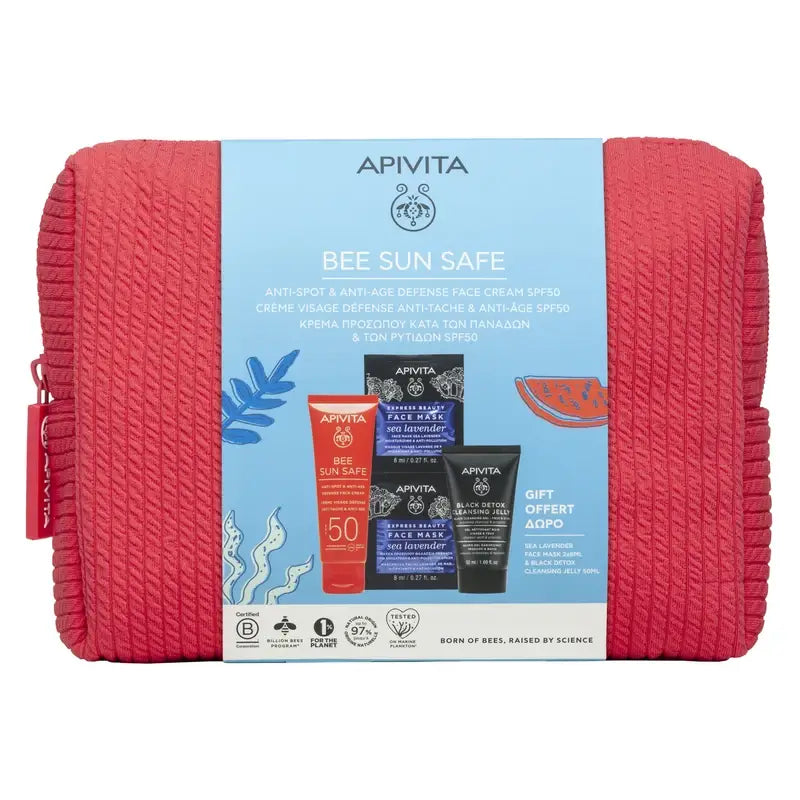 Apivita Anti-Aging & Anti-Blemish Cream Spf50 + Free Gift