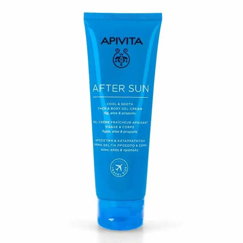 Apivita Aftersun Cool & Sooth Gel-Crema Formato Viaje 100 ml
