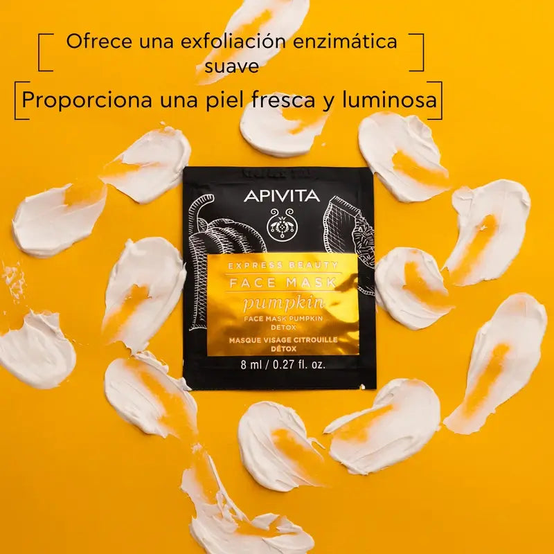 APIVITA Express Beauty Pumpkin Detox Face Mask