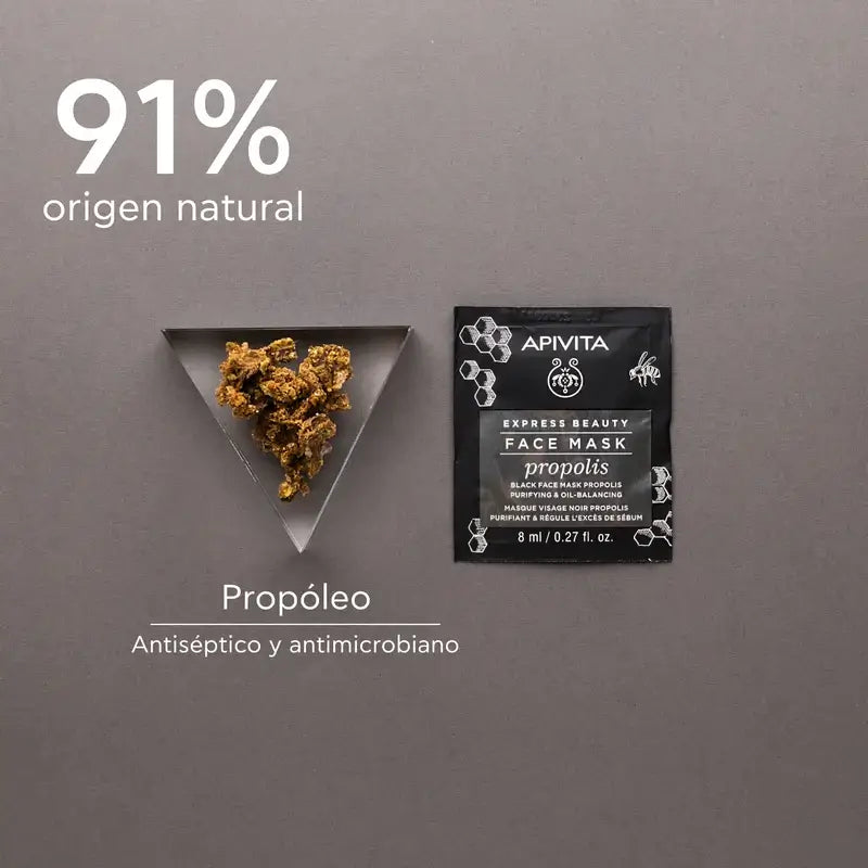 APIVITA Express Beauty Mask for Oily Young Skin with Propolis