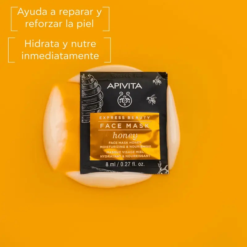 APIVITA Express Beauty Moisturising & Nourishing Mask with Honey