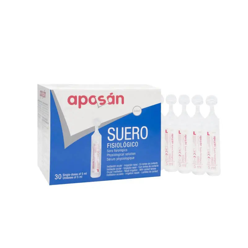 Aposan Nasal Physiological Nasal Serum Single Dose 30 units x 5 ml
