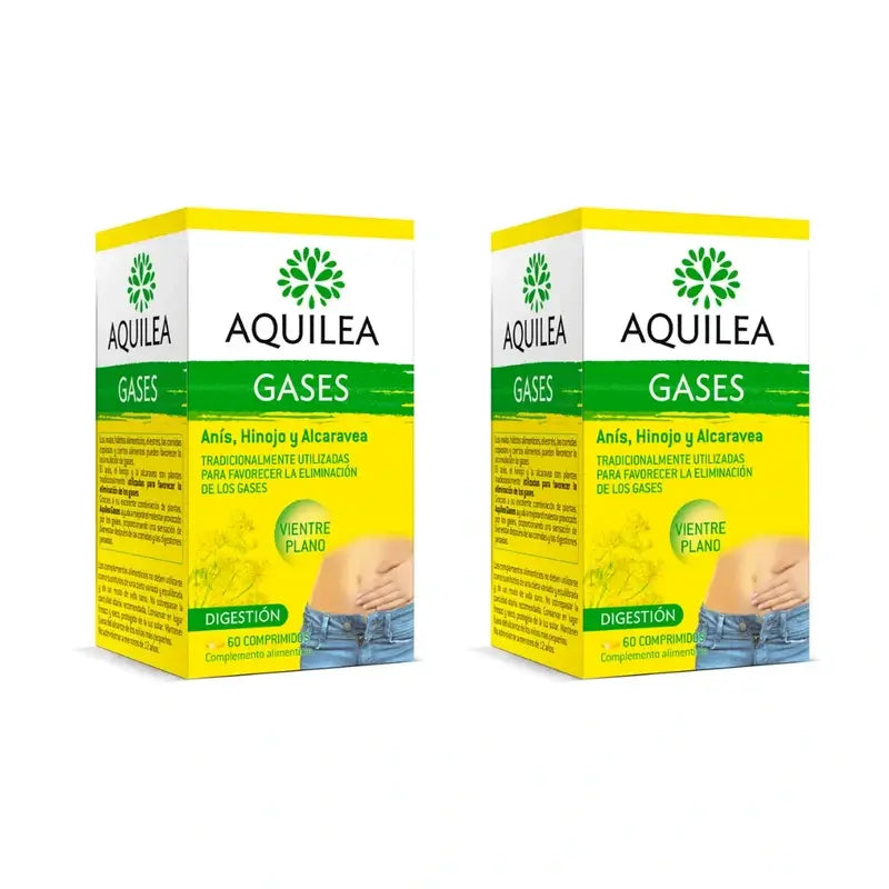 Aquilea Gases, 2X60 Tablets