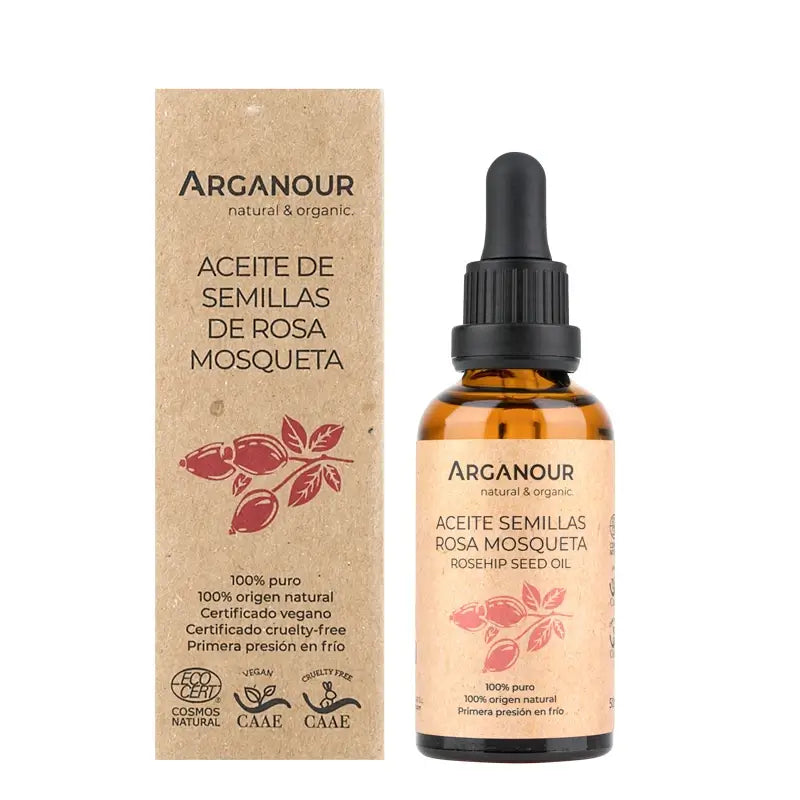 Arganour Vegetable Oil Rose Hip Seed Oil, 50 Ml