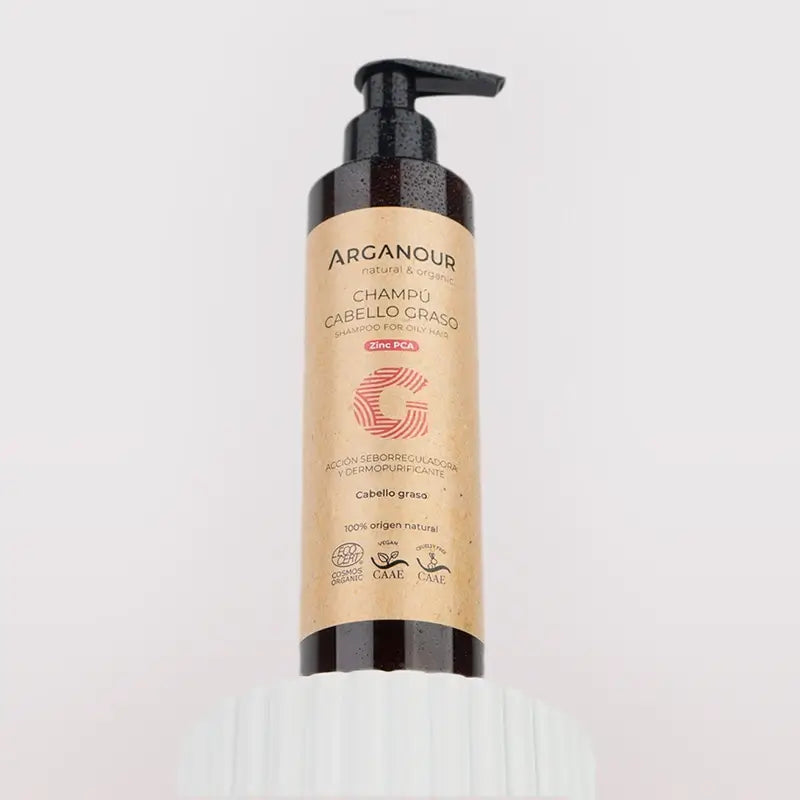 Arganour Capillary Shampoo Oily Hair Sulfate-Free, 200 Ml