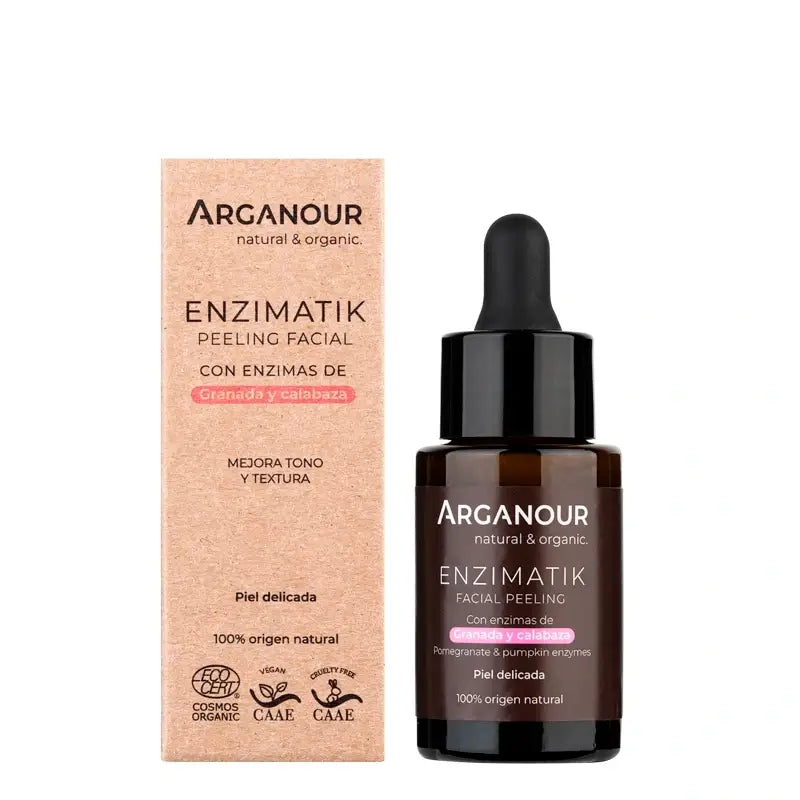 Arganour Facial Enzimatik - Pomegranate and Pumpkin Enzyme Facial Peel, 30 Ml