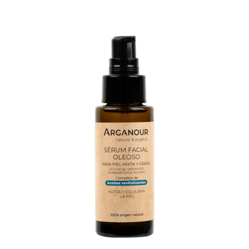 Arganour Facial Nourishing Facial Serum Oily/Mixed Skin, 50 Ml