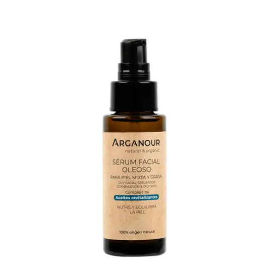 Arganour Facial Nourishing Facial Serum Oily/Mixed Skin, 50 Ml