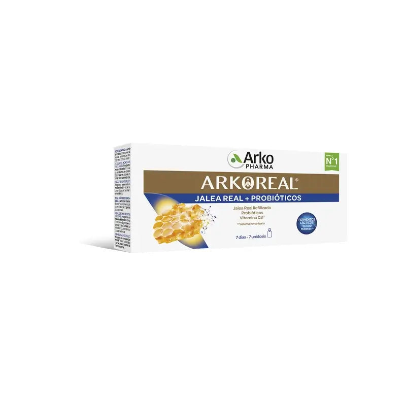Arkopharma Arkoreal Royal Jelly + Probiotics, 7 doses