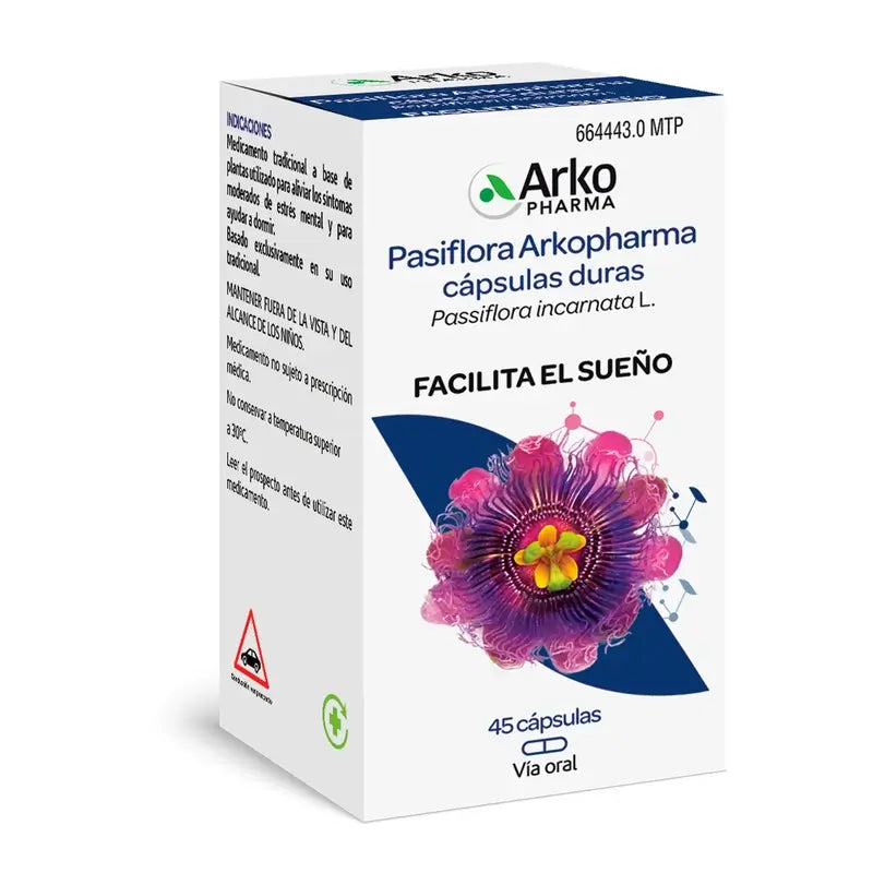 Arkocápsulas Passionflower 45 Capsules Arkopharma