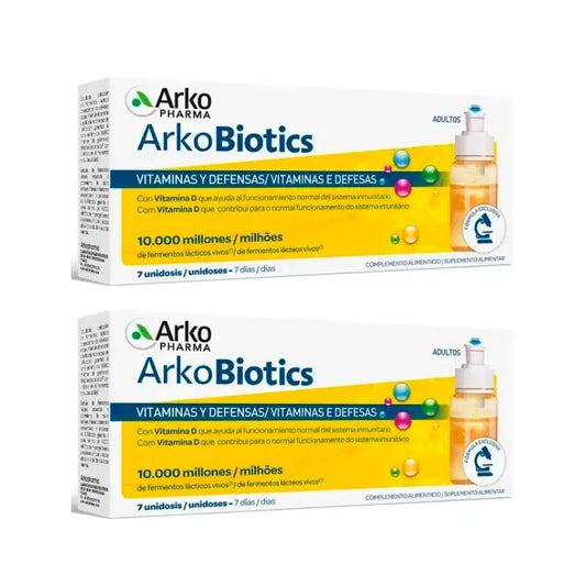 Arkopharma Arkobiotics Vitamins & Defences Adult, 2X7 Single Doses