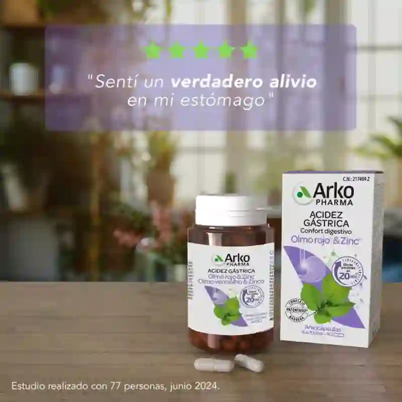 Arkopharma Arkocápsulas Heartburn , 40 capsules