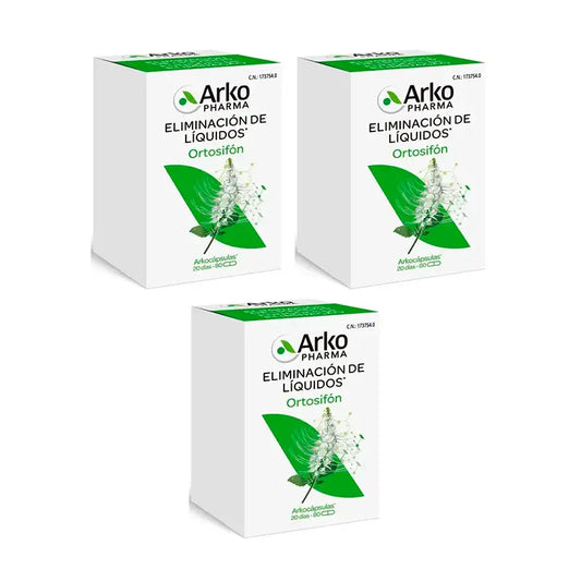 Arkopharma Arkocápsulas Ortosifón, 3X80 Capsules