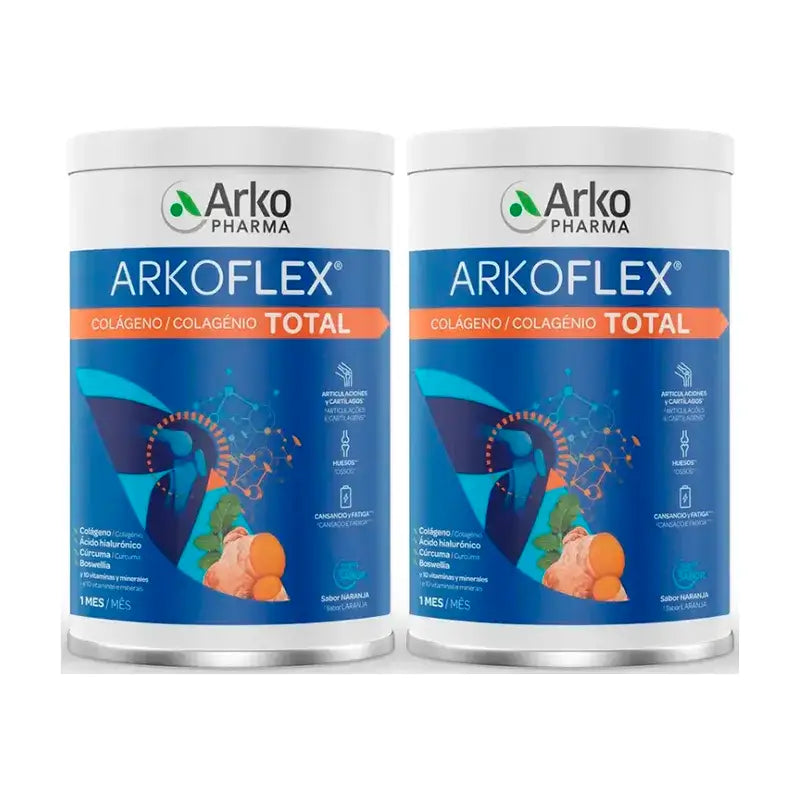 Arkopharma Arkoflex Collagen Total Orange Flavour, 2X390Gr
