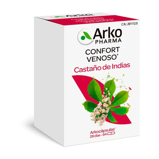 Arkopharma Horse Chestnut 84Arkocapsules. Bio