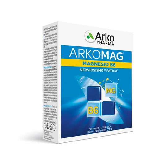 Arkomag Magnesium 30 Capsules Arkopharma