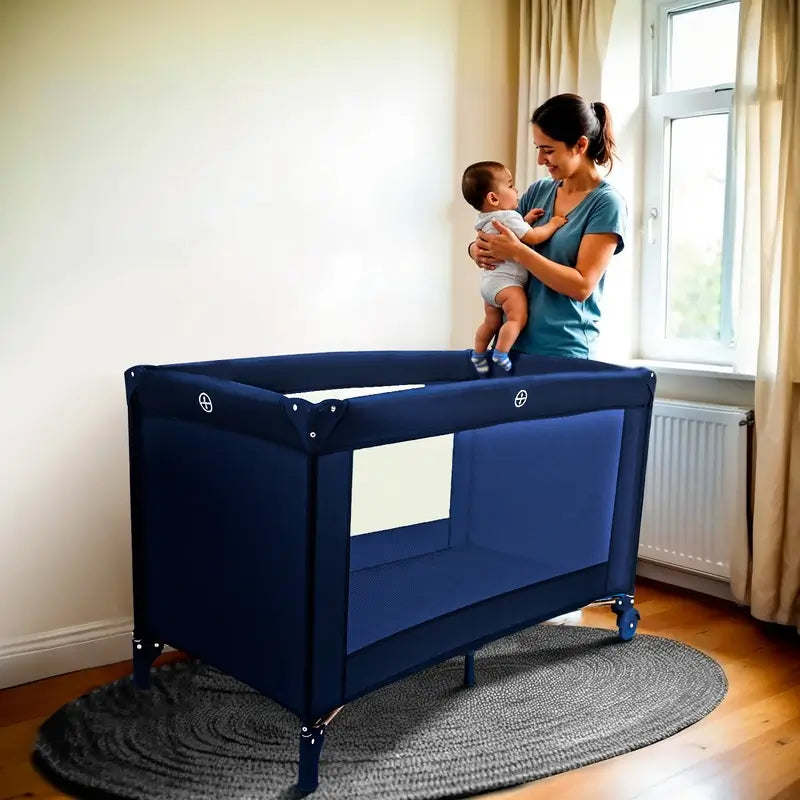 Asalvo Balearic Travel Crib Marine