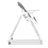Asalvo Highchair With Wheels Bunny Grey