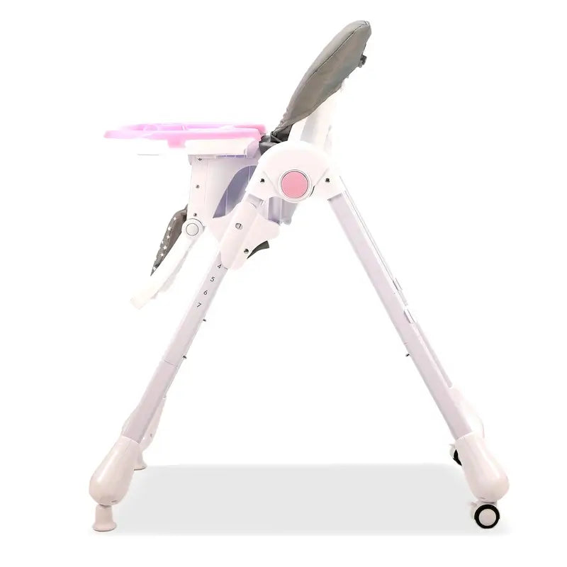 Asalvo Pink Bunny Highchair With Wheels