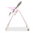 Asalvo Pink Bunny Highchair With Wheels